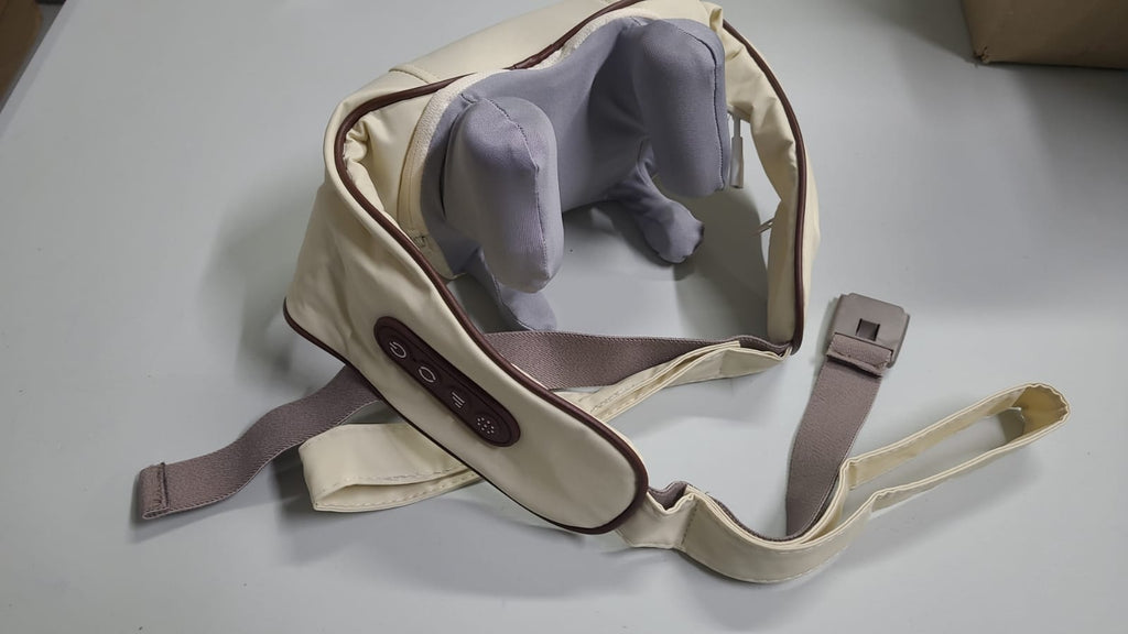 🔥 Masajeador Inteligente Recargable para Cuello y Hombros con Calor 🔥